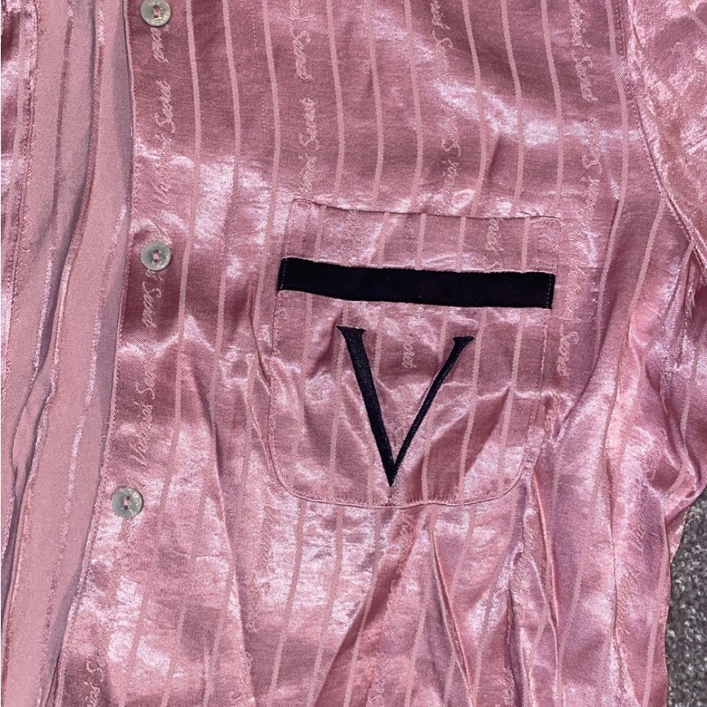 Victoria Secret Satin Long Sleeve Pajama Set - Picture 12 of 14